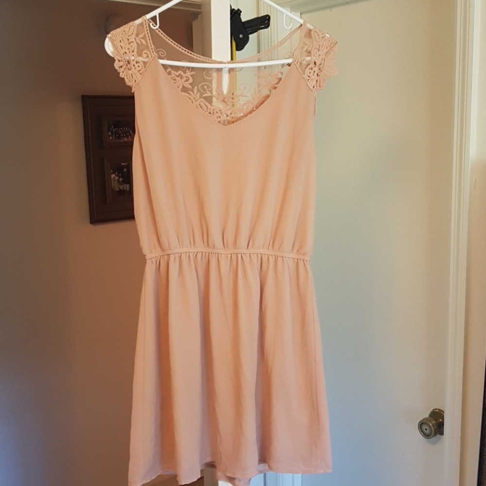 Blush dress